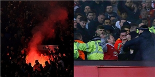 Fan MU và Liverpool hỗn chiến sau trận đấu