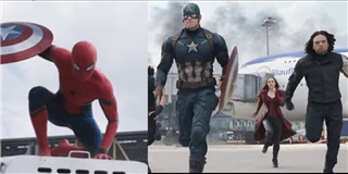 Phát cuồng với hình ảnh người nhện xuất hiện trong Captain America 3