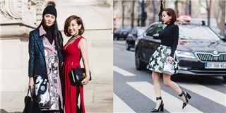 Fashionista Việt tiếp tục “bội thu” tại Paris Fashion Week