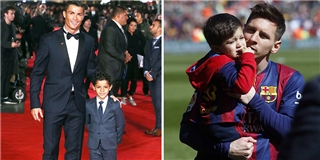 Ronaldo - Messi dạy con: Khổ luyện và bản năng