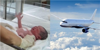 Bé trai chào đời an toàn trên máy bay khi đang ở độ cao 10.000 mét