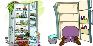 Chỉ cần giữ vệ sinh tủ lạnh thì không phải lo ngộ độc thực phẩm nữa!