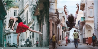 Ngẩn ngơ với bộ ảnh những vũ điệu ballet trên đường phố Cuba