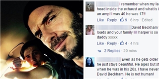 Hình ảnh David Beckham được con trai chở đi dạo gây sốt cộng đồng mạng