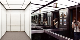 Vì sao trong thang máy thường đặt rất nhiều gương soi?