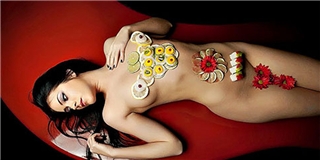 Những quy luật khắc khe đối với nghề làm mẫu sushi khỏa thân