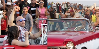 Ngắm qua hậu trường siêu hoành tráng của Fast & Furious 8 tại Cuba