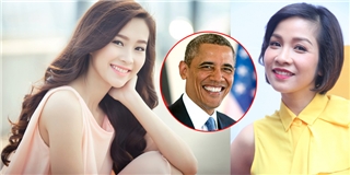 Đặng Thu Thảo và nhiều sao Việt háo hức khi diện kiến Tổng thống Obama