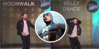 Captain America Chris Evans khoe tài lẻ vũ đạo đốn tim chị em