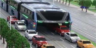 Trung Quốc quyết xoá nạn kẹt xe bằng chiếc xe buýt thần kì này
