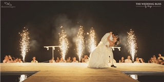 Đám cưới siêu xa hoa bên bờ biển của cặp đôi tỉ phú Thái Lan
