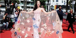 Choáng ngợp với chiếc váy đại dương của Angela Phương Trinh tại Cannes
