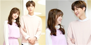 Vợ chồng Ahn Jae Hyun – Goo Hye Sun rạng rỡ đi quyên góp tiền cưới