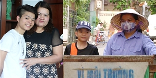Để nuôi con ăn học, mẹ Quang Anh phải đi rửa bát thuê và làm lao công