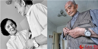 Câu chuyện rơi nước mắt về tình yêu của cụ ông 99 tuổi với vợ