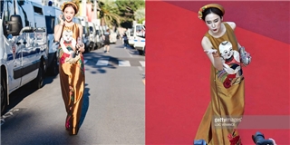 Dàn sao dọn chỗ cho Angela Phương Trinh tạo dáng trên thảm đỏ Cannes