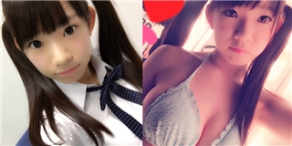 Cận cảnh hot girl Nhật mặt học sinh nhưng thân hình phụ huynh
