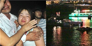 Thuyền du lịch sông Hàn bất ngờ lật úp, hơn chục người mất tích