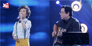 Gia Khiêm nhẹ nhàng, tình cảm hát "À ơi" đêm chung kết Việt Nam Idol Kids