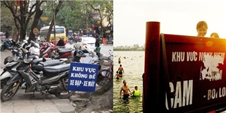 Những biển báo "có cũng như không" trên đường phố Việt