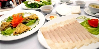 Phát nghiện với món bánh tráng cuốn thịt heo hai đầu da ở Đà Nẵng