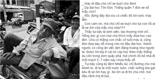Câu chuyện về chú xe ôm và món đặc sản của người Sài Gòn