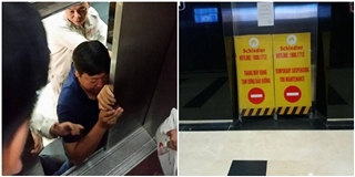Hoảng hốt với sự cố thang máy rơi từ tầng 18 xuống tầng 1 tại Hà Nội