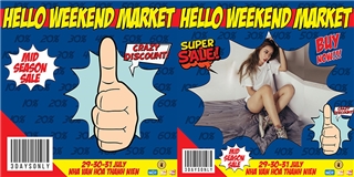 Cơ hội mua sắm ưu đãi khủng nhất năm tại Hello Weekend Market