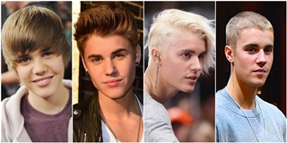 Hành trình lột xác của Justin Bieber qua các kiểu tóc