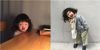 Biểu cảm đáng yêu của cô bé Hàn Quốc đốn tim hàng triệu cư dân mạng