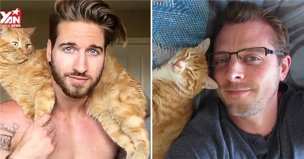 Các đoạn clip "mỹ nam và mèo cưng" khiến chị em "phát cuồng"