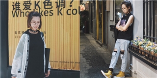 Mê mẩn với street style cực chất của Min tại Thượng Hải