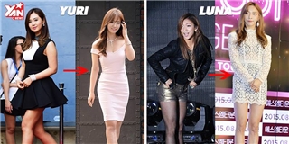 12 idol nhà SM lên đời nhan sắc sau khi giảm cân