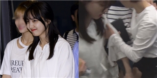 Fan hỗn loạn khiến thành viên Twice té ngã tại sân bay