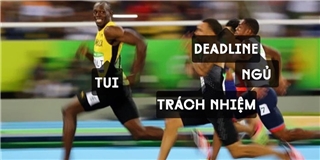 "Chết cười" ảnh chế Usain Bolt phởn phơ giành huy chương vàng Olympic
