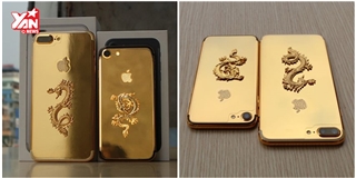 Lóa mắt với iPhone 7/ 7 Plus vàng rồng giá gần trăm triệu tại Việt Nam