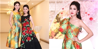 Mỹ Linh, Thanh Tú, Thùy Dung khoe sắc với váy hoa cúc