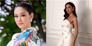 Lộ váy dạ hội của Phương Linh tại Hoa hậu Quốc tế 2016?
