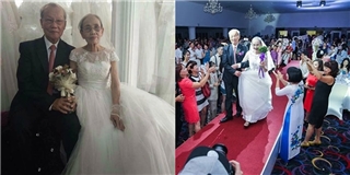 Ảnh cưới lại của cặp đôi 80 tuổi khiến người trẻ cũng phải ghen tỵ