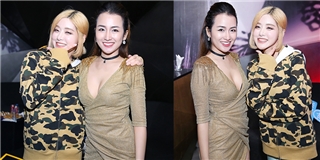 Trang Moon đọ vẻ gợi cảm, nhí nhảnh bên nữ DJ sexy Soda