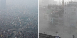 Sáng nay, không khí Hà Nội ô nhiễm đứng thứ 2 thế giới