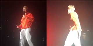 Justin Bieber ném mic và bỏ ra khỏi sân khấu vì fan không chịu im lặng