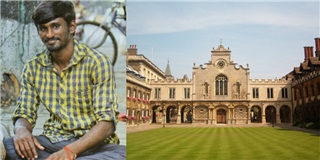Ngưỡng mộ cậu bé từ ăn xin hè phố đến sinh viên đại học Cambridge