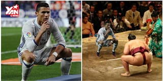 Ronaldo lại bị chế ảnh sau khi ăn mừng kiểu ngồi bồn cầu