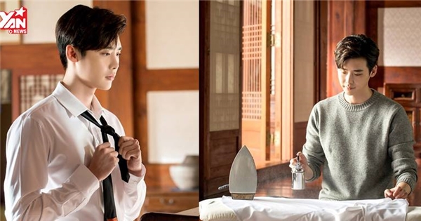 Chỉ là ảnh hậu trường, Lee Jong Suk vẫn khiến fan ngây ngất vì quá đẹp