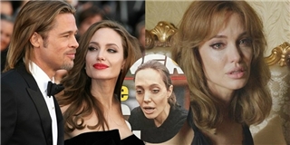 Hậu ly hôn, Angelina Jolie chỉ còn 34 kg, muốn tự tử vì bị tâm thần?