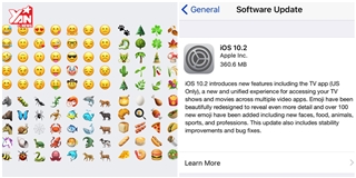 "Lên đời" ngay iOS 10.2 để có thêm rất nhiều emoji mới