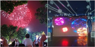 Giao thừa 2017 ở Hà Nội sẽ trình chiếu pháo hoa trên màn hình LED