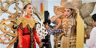 Trang phục truyền thống ấn tượng của Lệ Hằng tại Miss Universe 2016