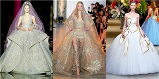 Choáng ngợp với những chiếc váy cưới đẹp như trong thần thoại